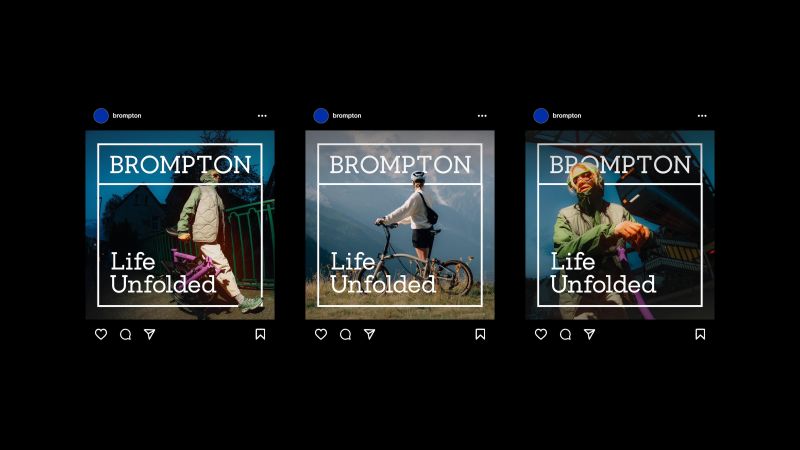 Studio Blackburn membantu Brompton menandai 50 tahun dengan identitas baru yang berakar pada 'Life Uncolded'